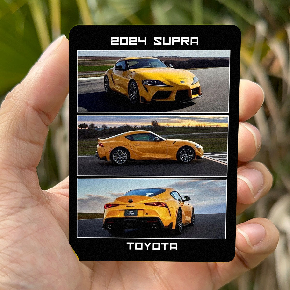 personalized vehicle card