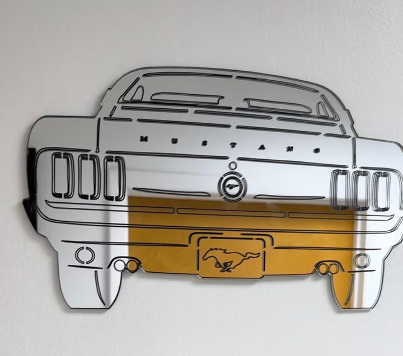 Custom Car Silhouette Mirror