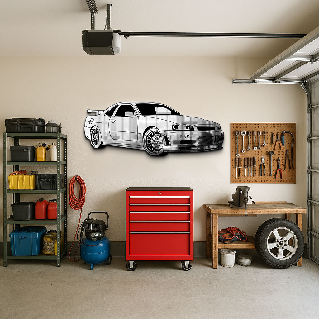 Custom Car Silhouette Mirror