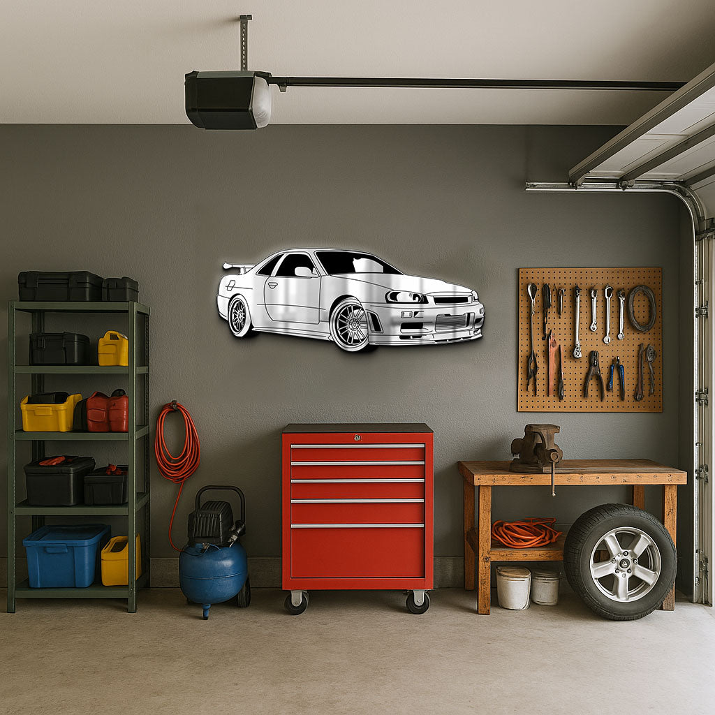 Custom Car Silhouette Mirror