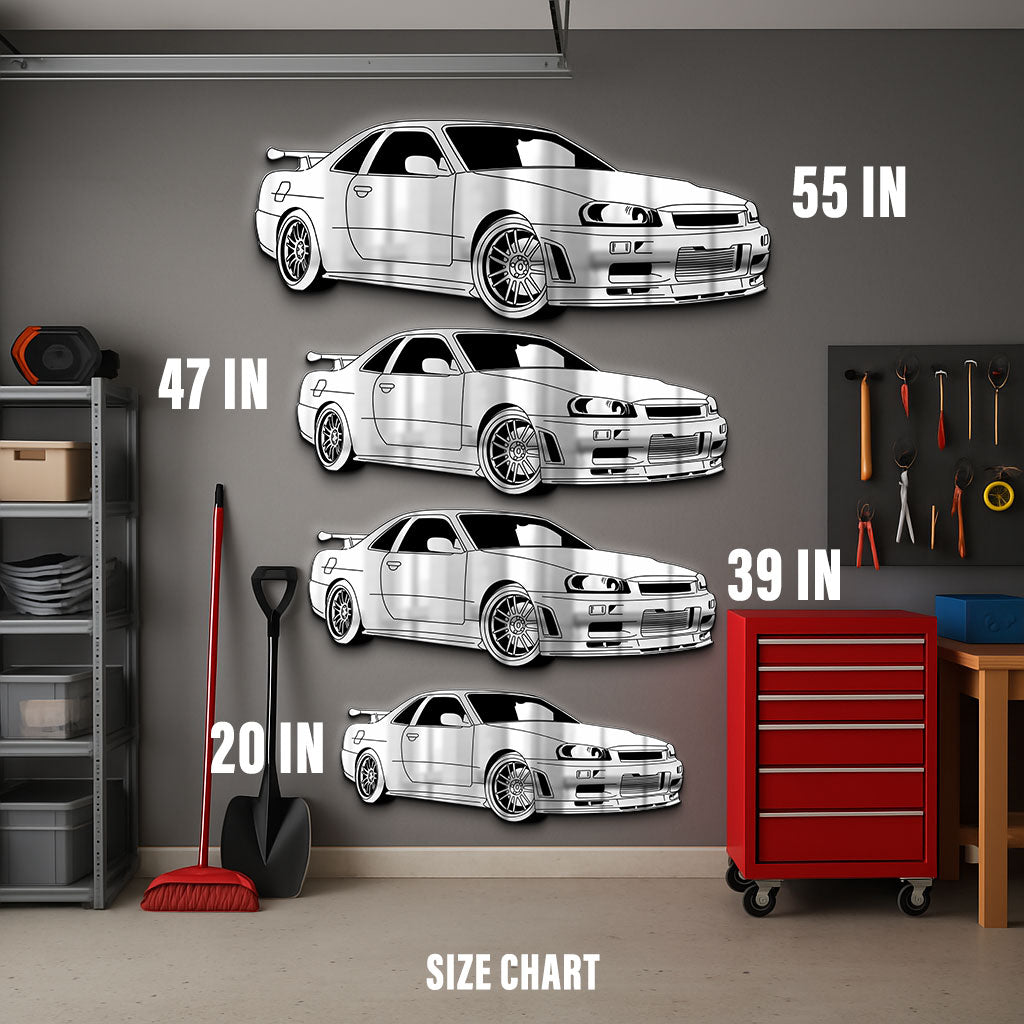 Custom Car Silhouette Mirror