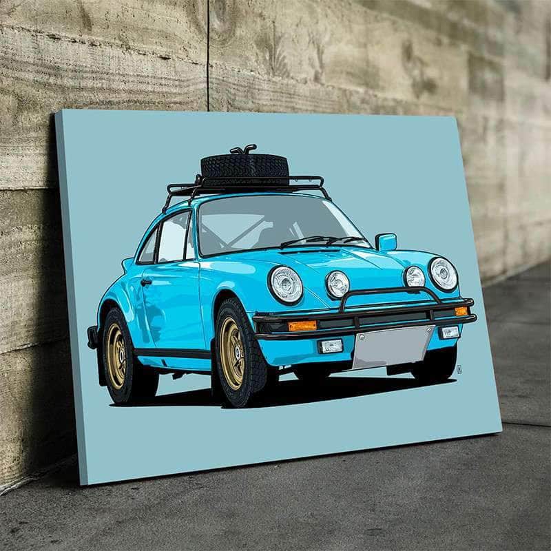 Porsche 911 Safari Wall Art