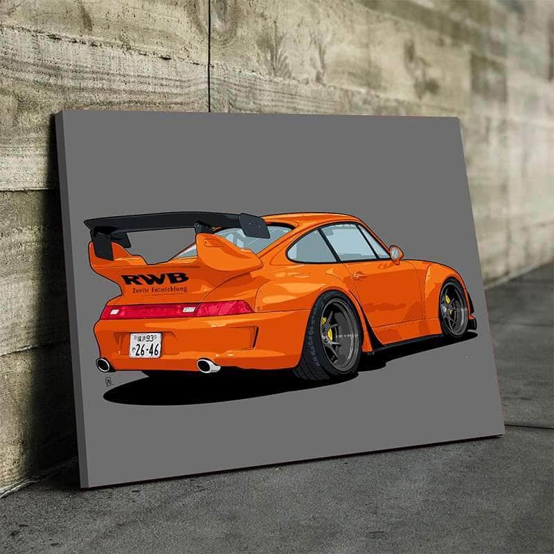 RWB 993 Rear Wall Art