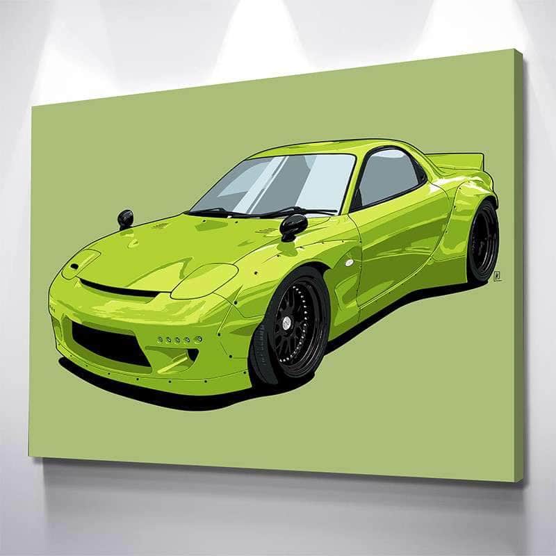 Mazda RX7 FD Wall Art
