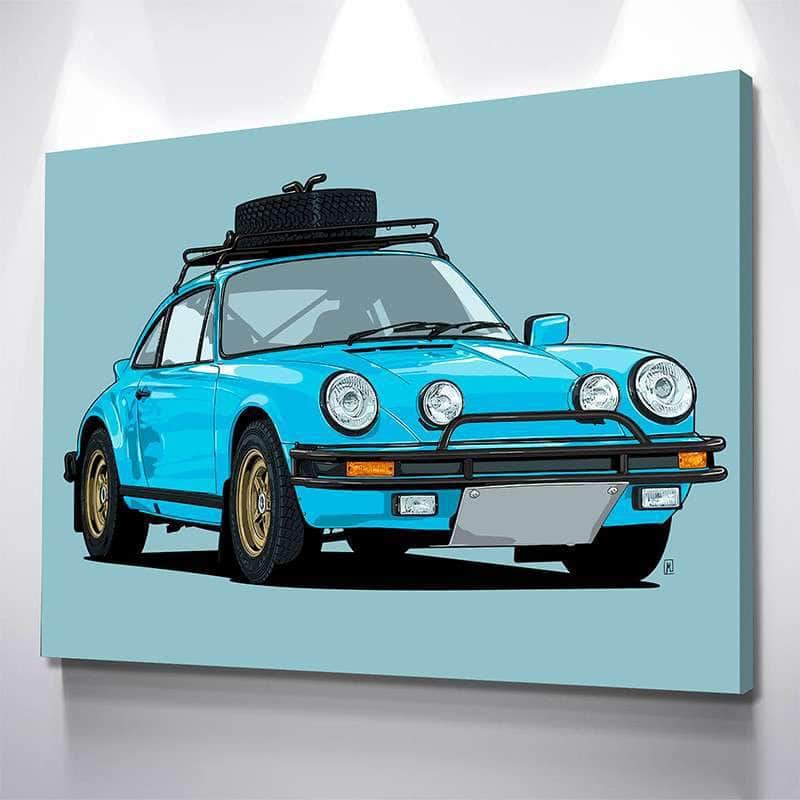Porsche 911 Safari Wall Art