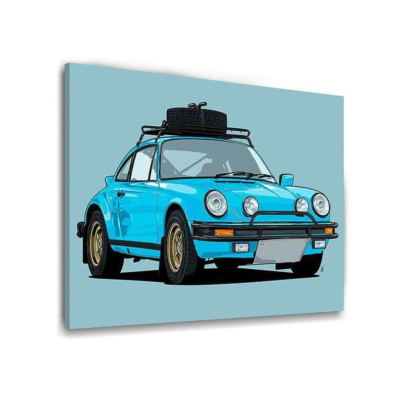 Porsche 911 Safari Wall Art