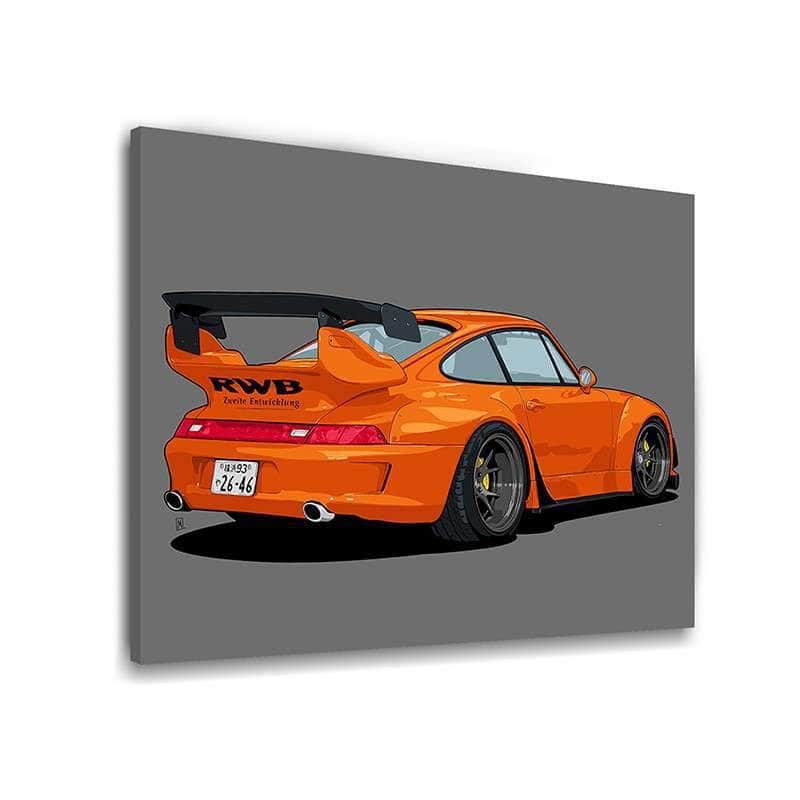 RWB 993 Rear Wall Art
