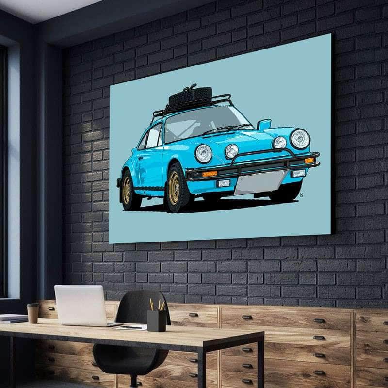 Porsche 911 Safari Wall Art