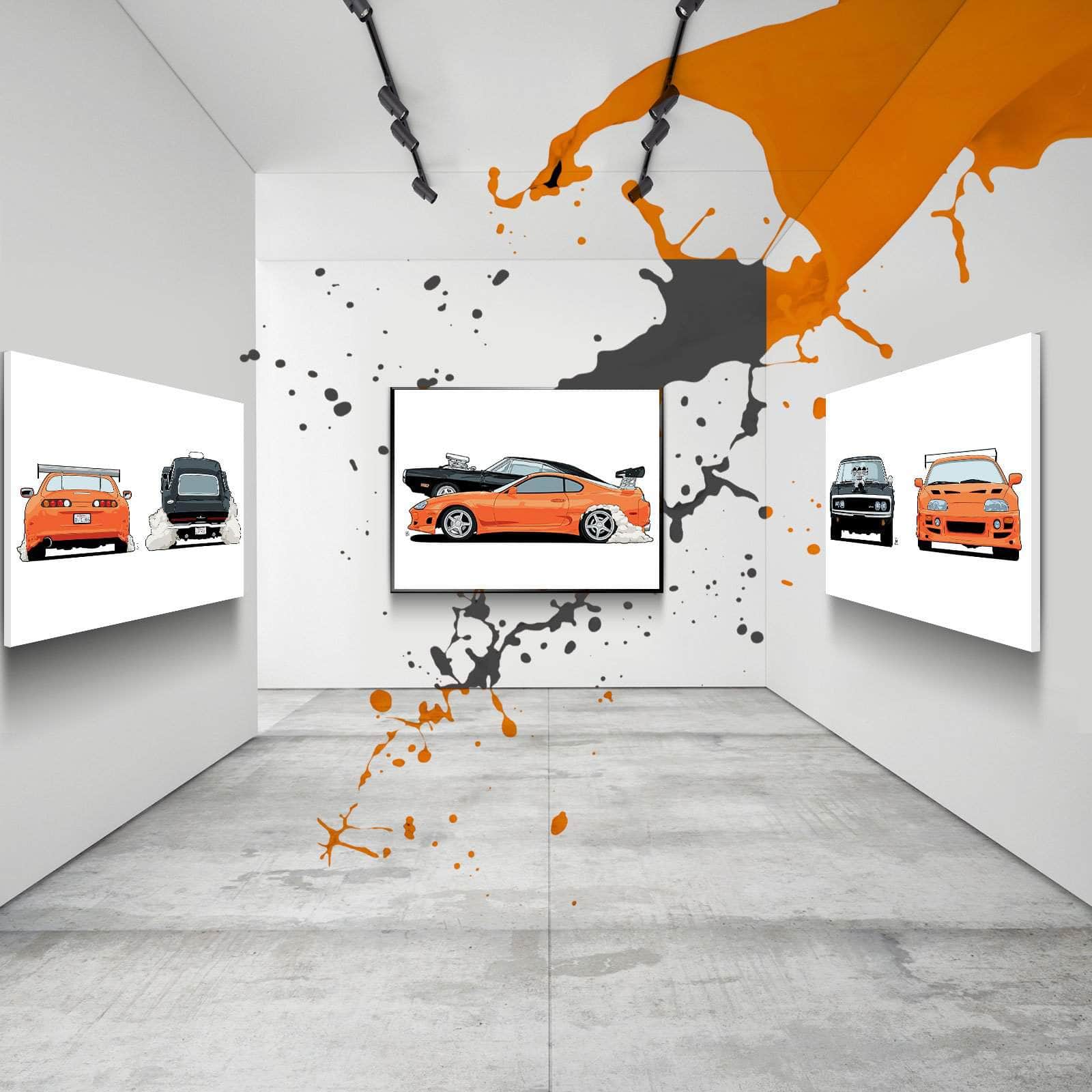 The Last Race Wall Art