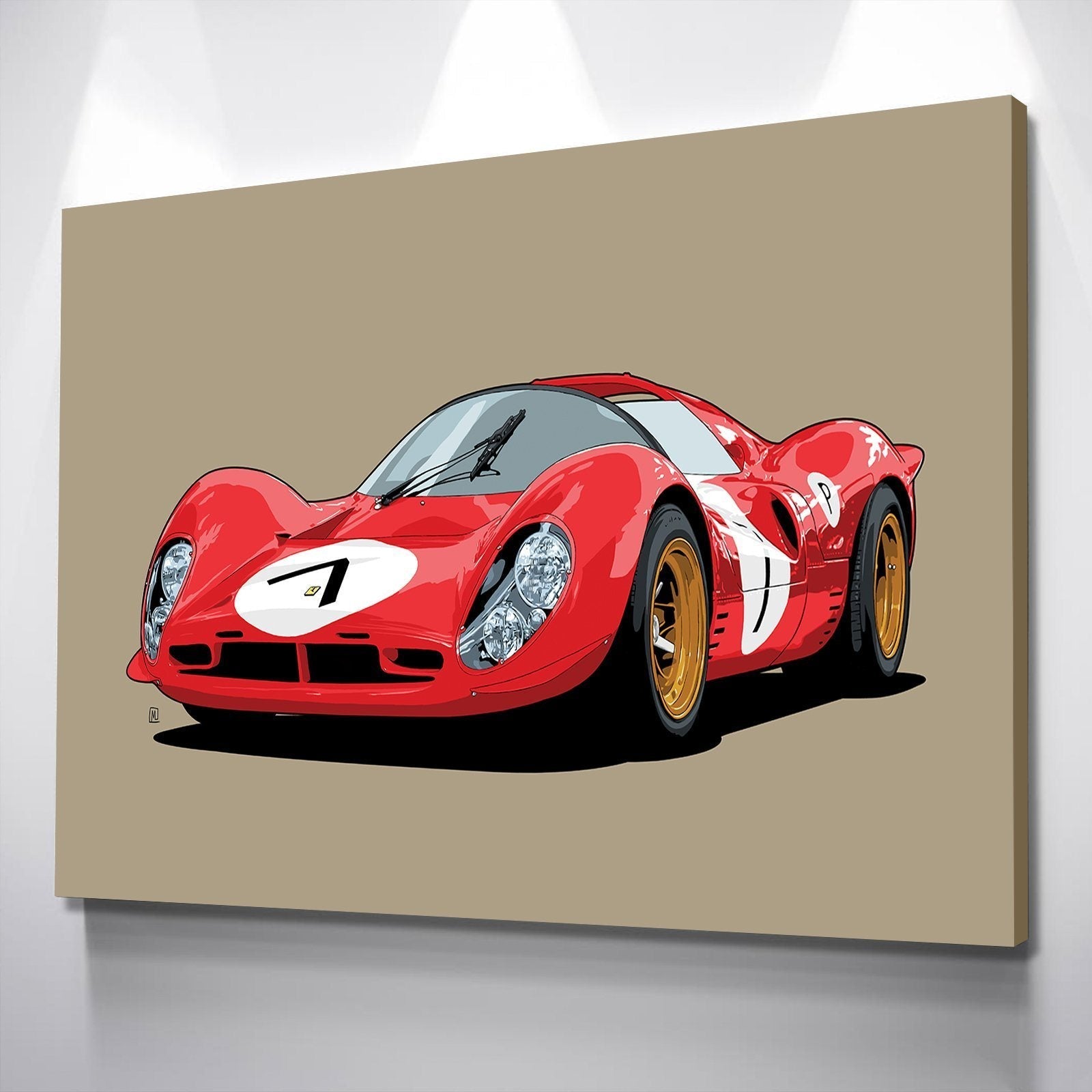 Ferrari 330 P4 Wall Art