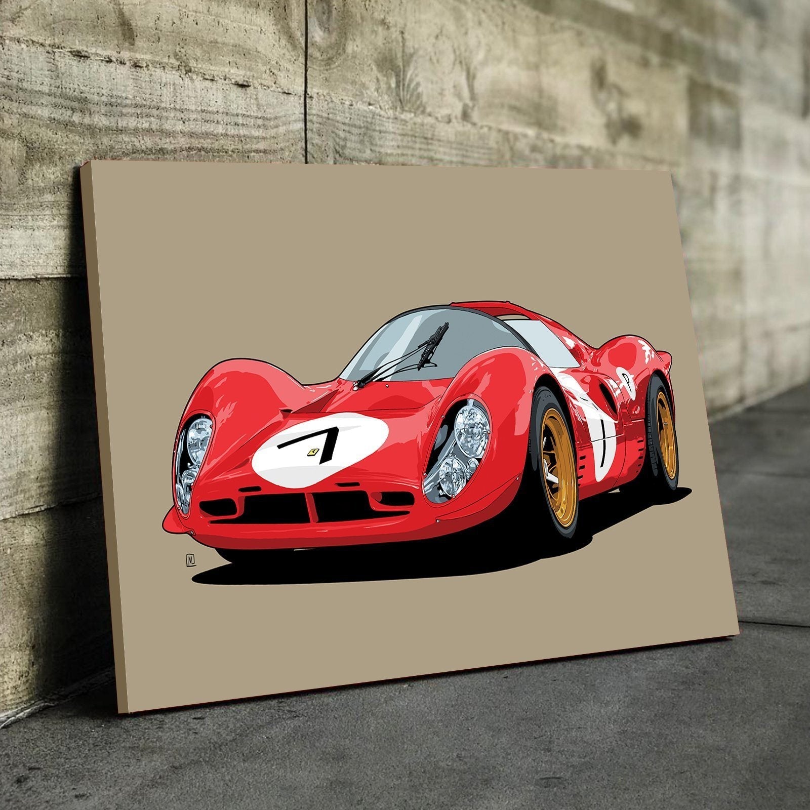 Ferrari 330 P4 Wall Art