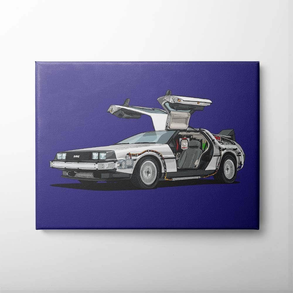 DMC Delorean (Doc Brown Special) Wall Art