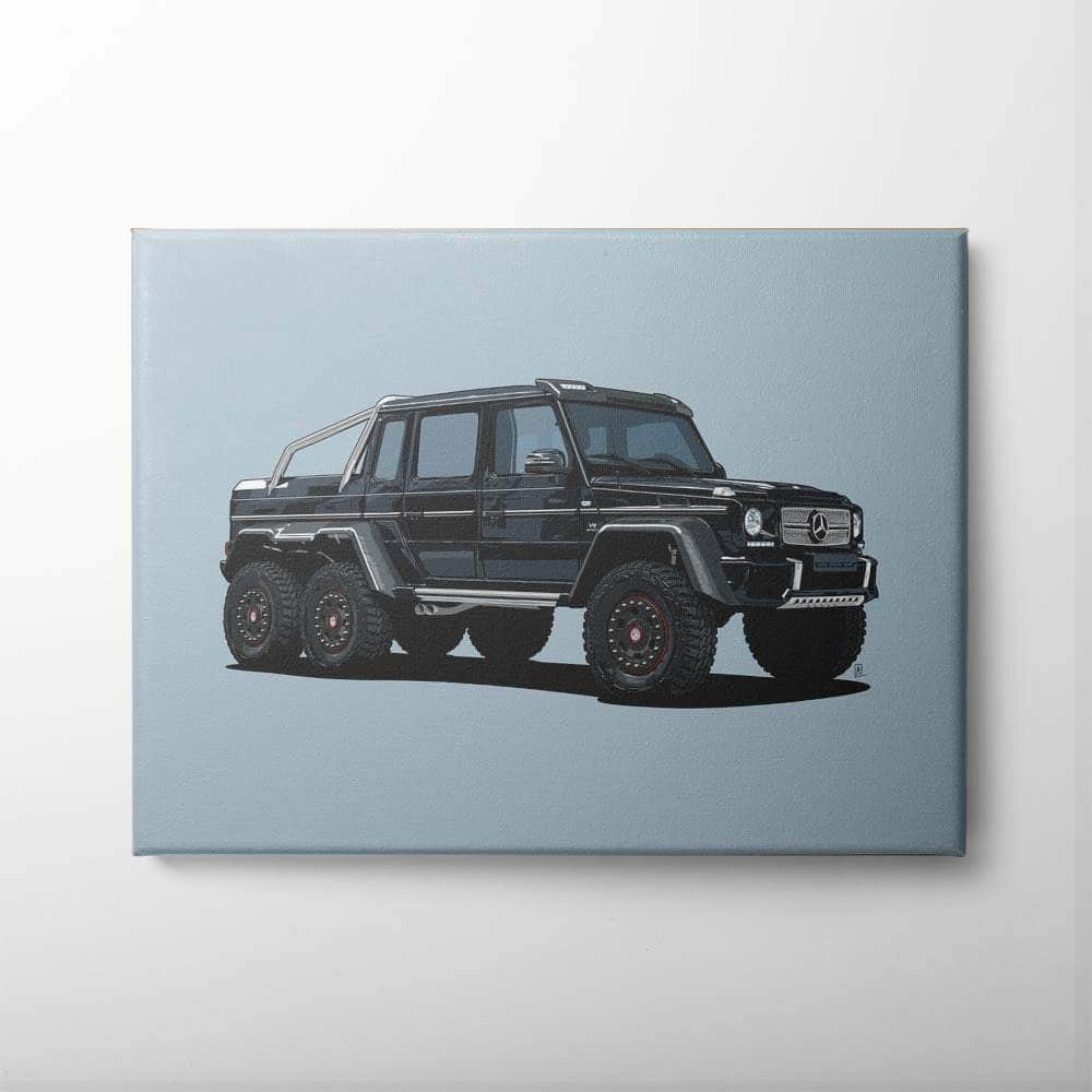 Mercedes G63 AMG 6x6 Wall Art