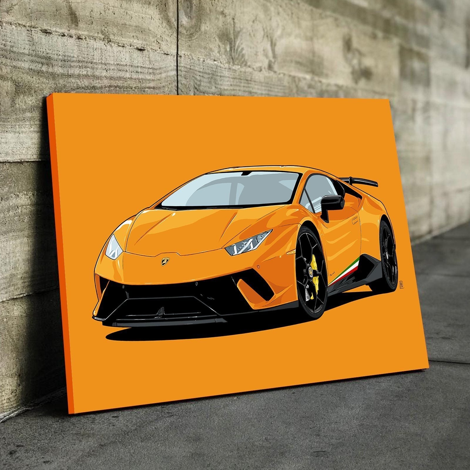 Lamborghini Huracan Wall Art