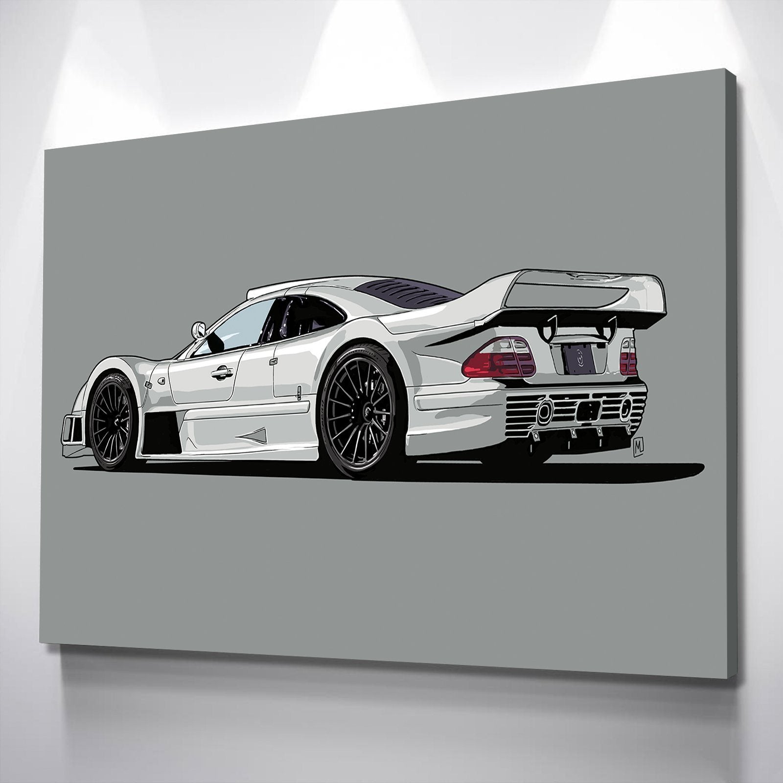 Mercedes CLK GTR  Wall Art