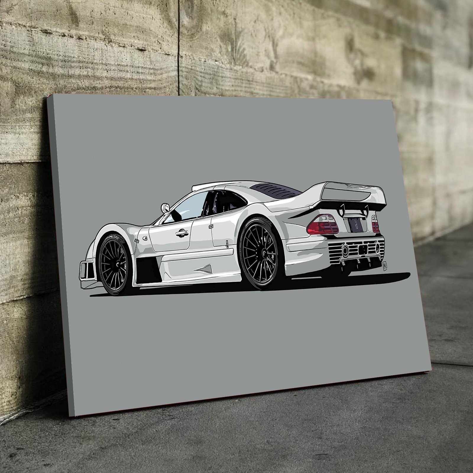 Mercedes CLK GTR  Wall Art