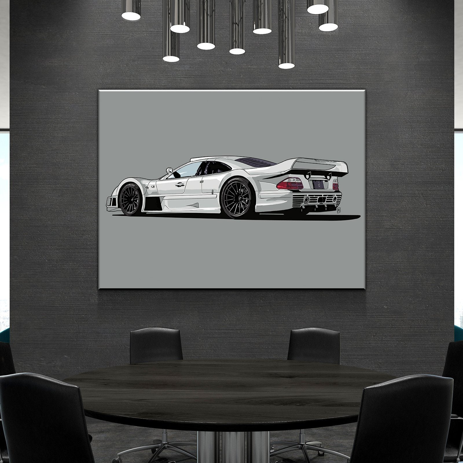 Mercedes CLK GTR  Wall Art