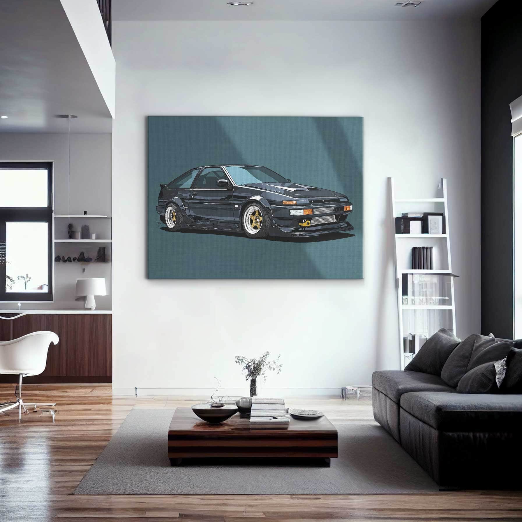 Toyota AE86 Wall Art