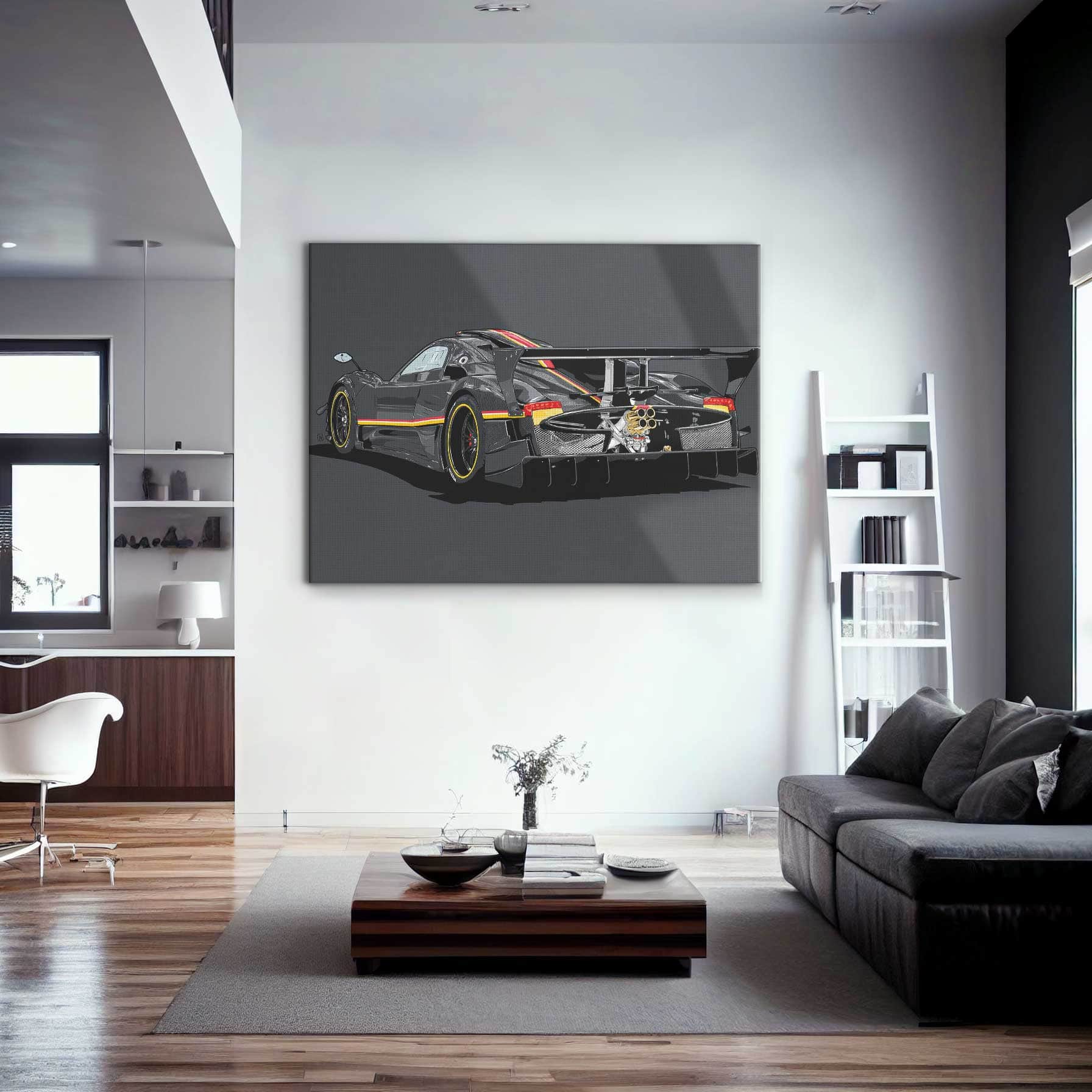 Pagani Zonda Revolucion Wall Art