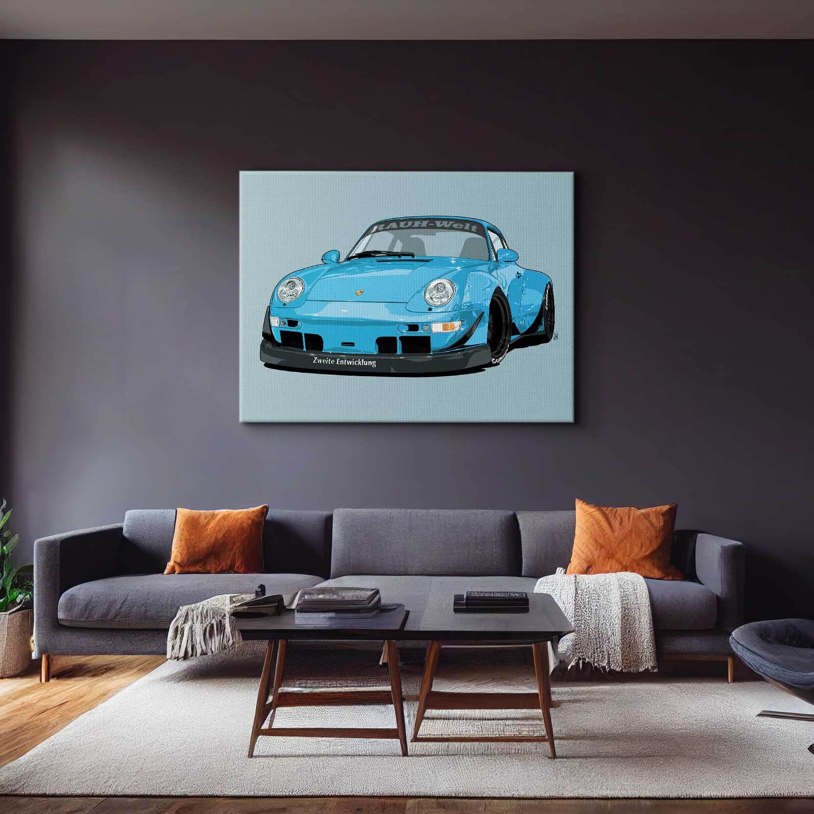 RWB Porsche 993 Wall Art