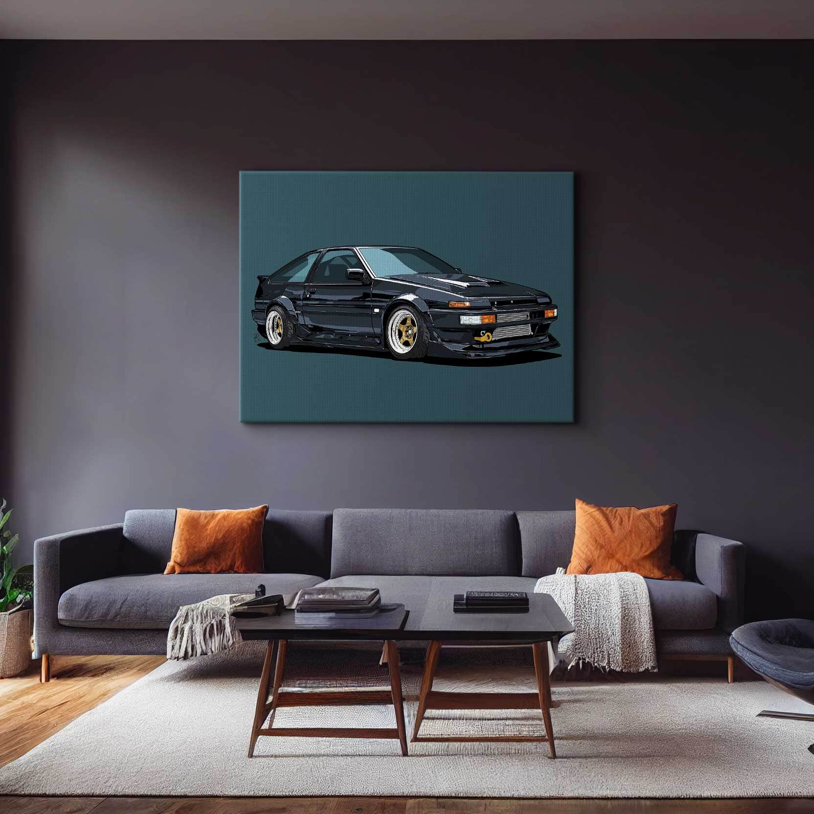 Toyota AE86 Wall Art