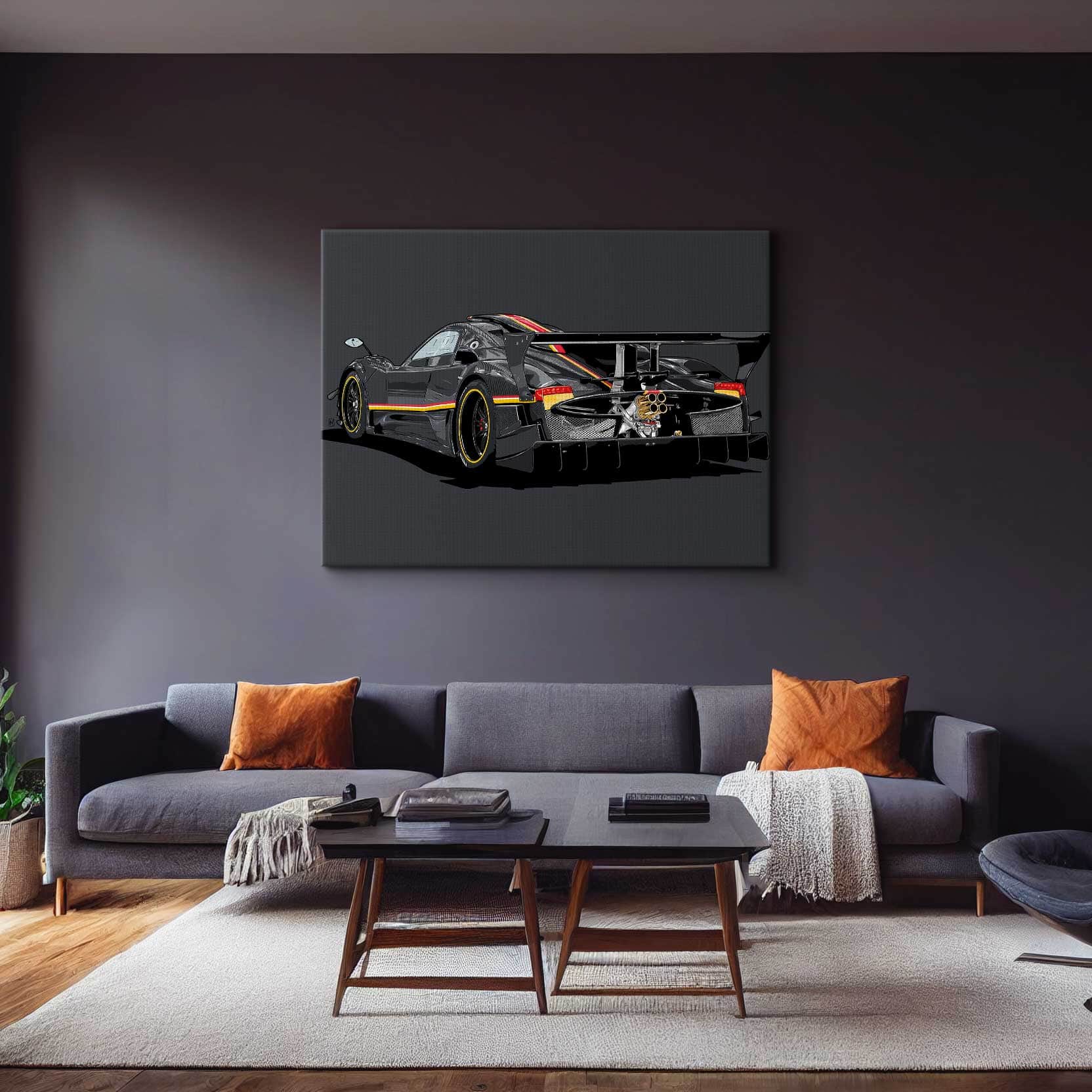 Pagani Zonda Revolucion Wall Art