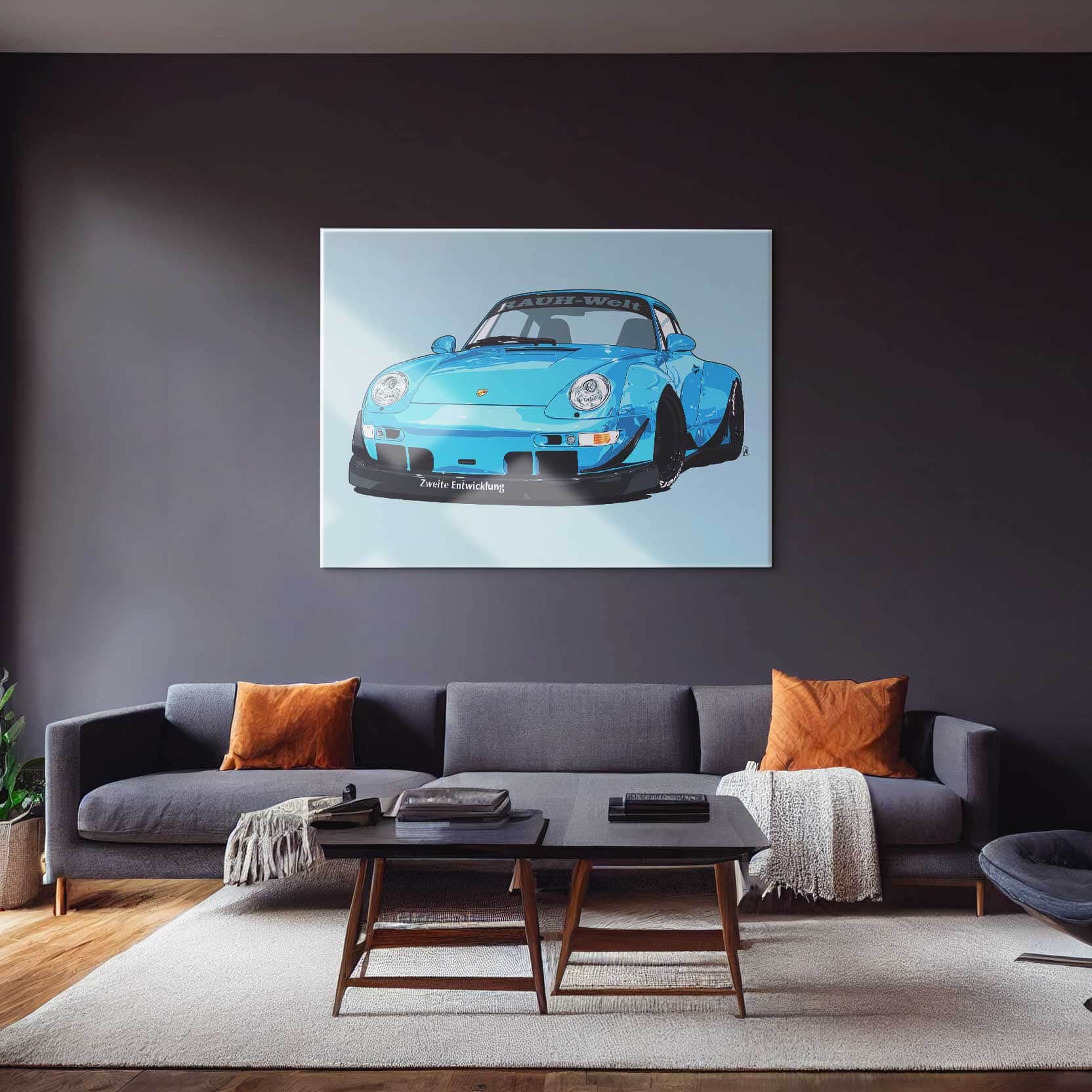 RWB Porsche 993 Wall Art