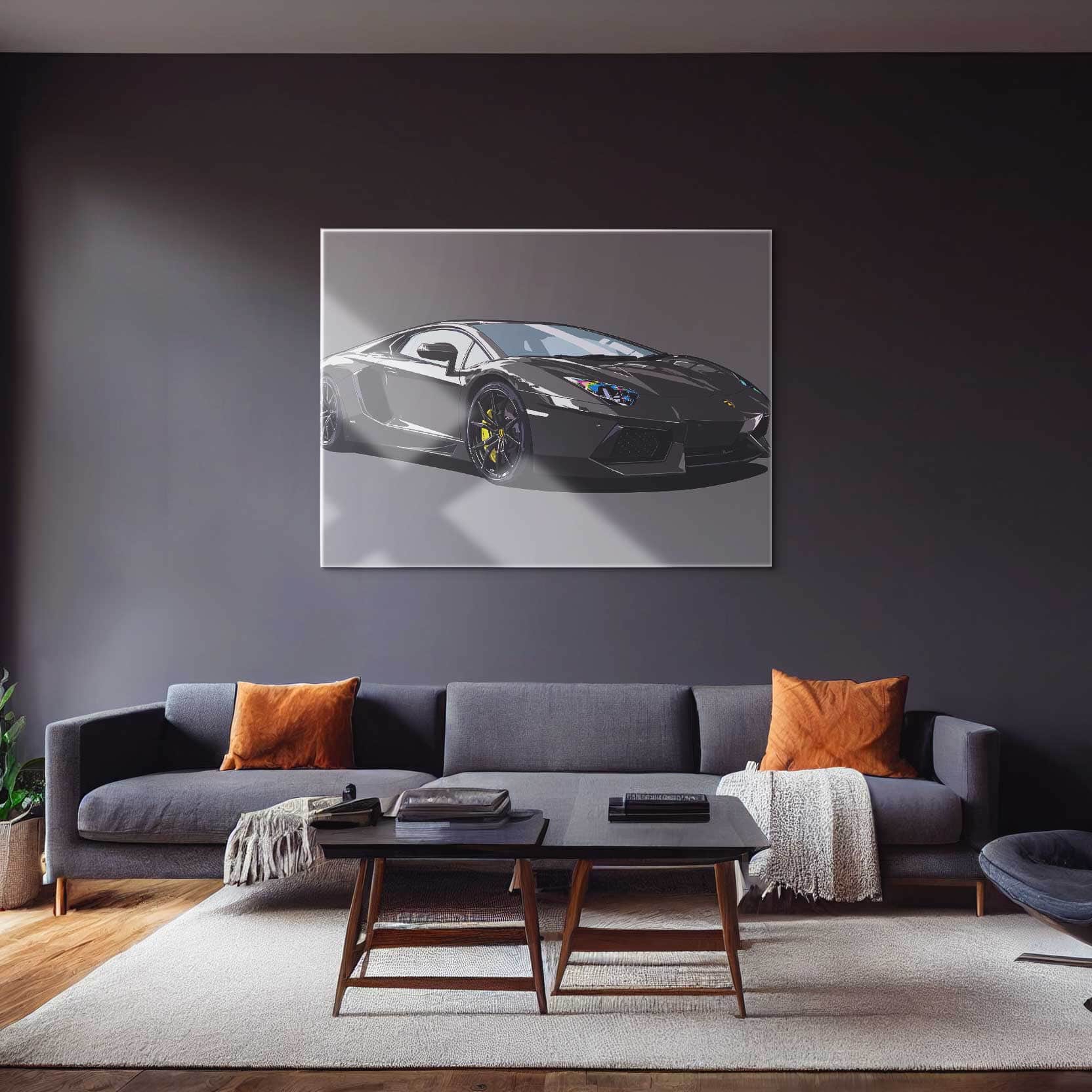 Lamborghini Aventador Wall Art