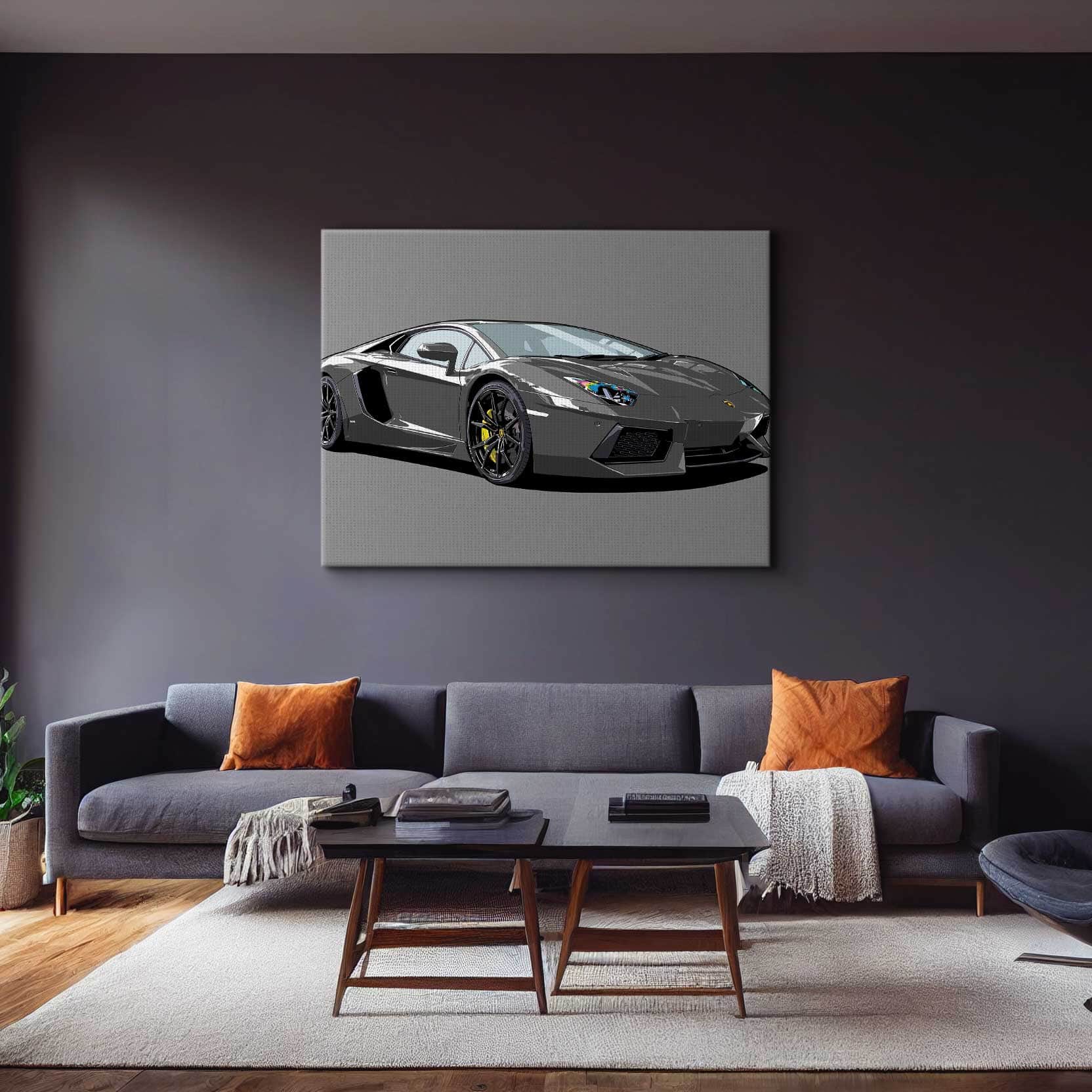 Lamborghini Aventador Wall Art