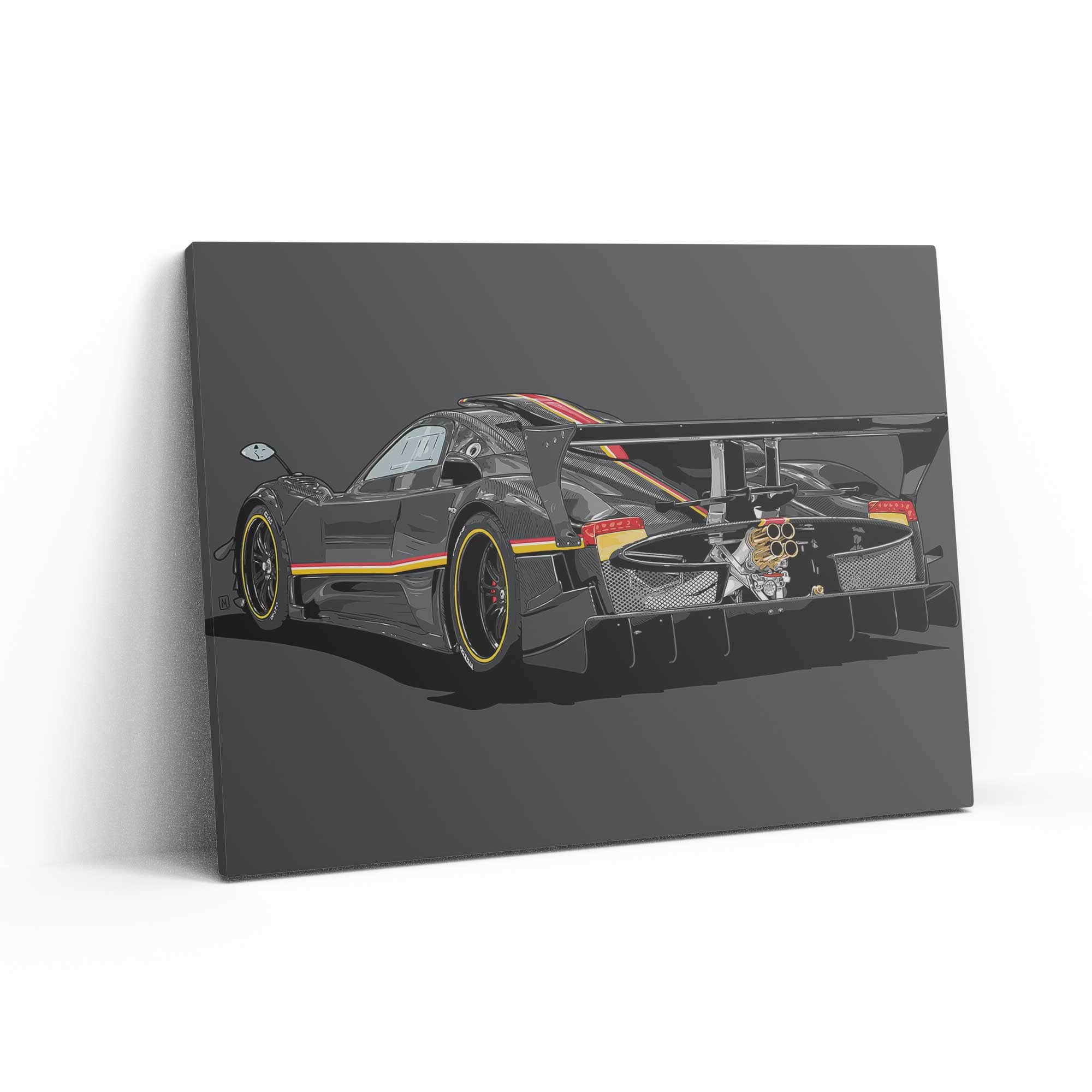 Pagani Zonda Revolucion Wall Art