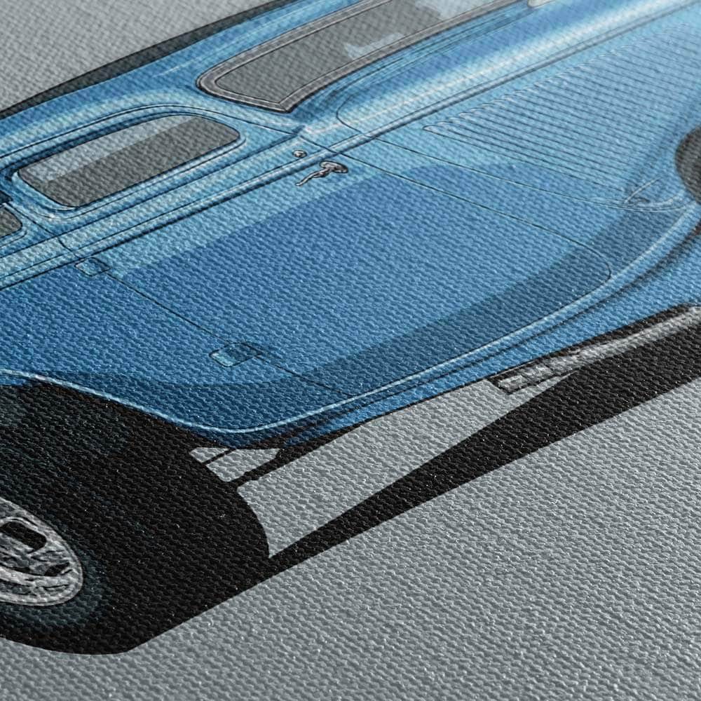 Chopped 34 Ford Wall Art