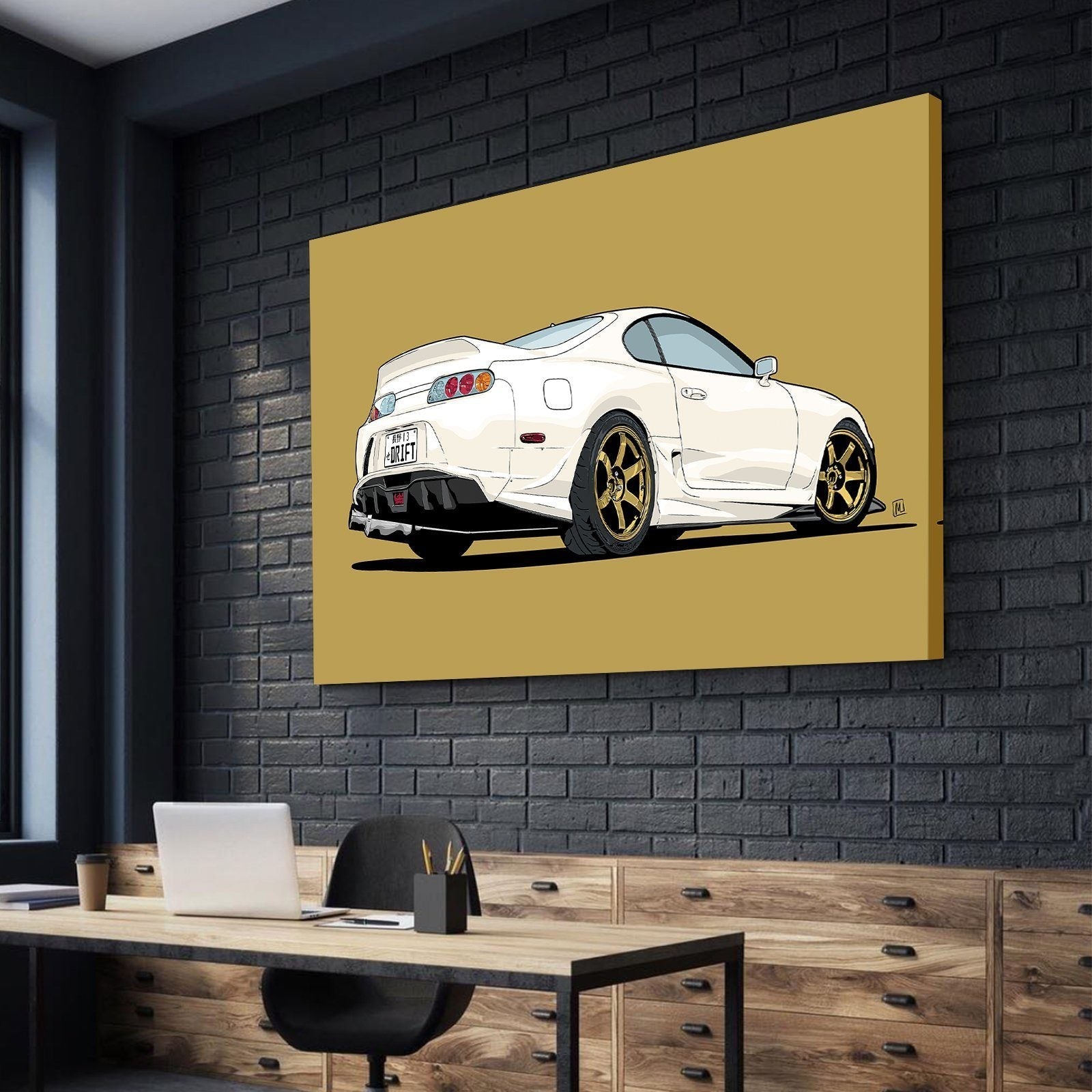 Toyota Supra Wall Art