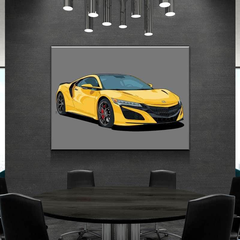 2019 Acura NSX Wall Art